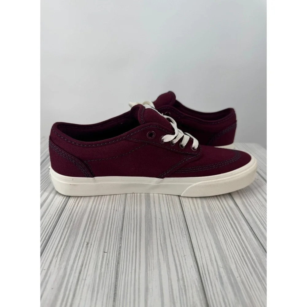Vans Atwood Outdoor Port Royale Mens Size 8.5 Burgundy Canvas‎ Sneakers